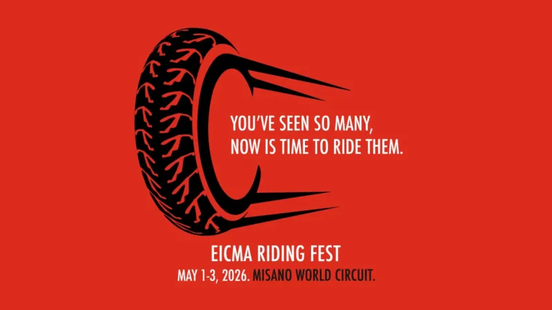 Vi aspettiamo a EICMA Riding Fest 2026 | Novità, test ride ed esposizione gamma
